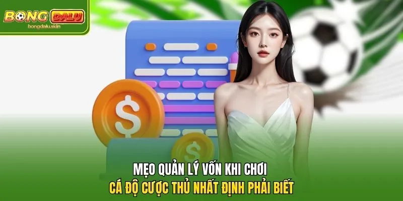 Mẹo Quản Lý Vốn Khi Chơi Cá Độ Cược Thủ Nhất Định Phải Biết
